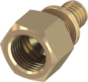 Racord cu filet interior TECEflex, alama standard, FT 16 x 1/2", 765002