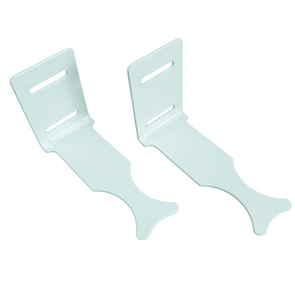Set suporti pentru radiator din aluminiu 75/110 mm, pentru perete din rigips