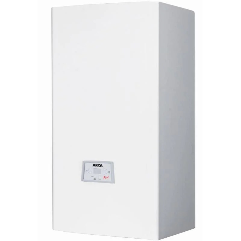 Centrala termica pe gaz conventionala Arca PixelFast 32F, 32,5 kW conventionala, tiraj fortat, incalzire si ACM, Kit de evacuare inclus