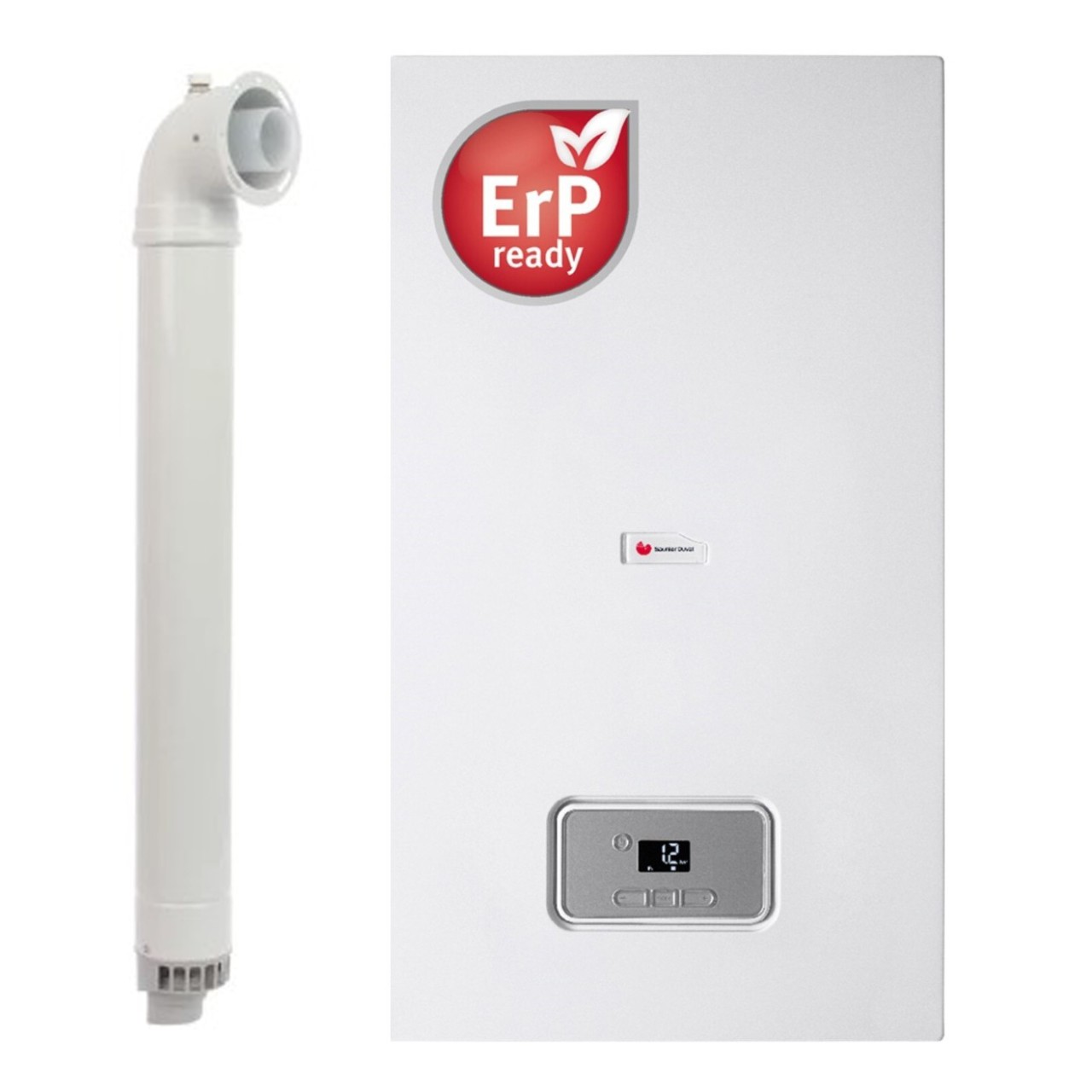 Centrala termica pe gaz/GPL in condensare Saunier Duval Thelia 32.8 kW, Kit evacuare inclus