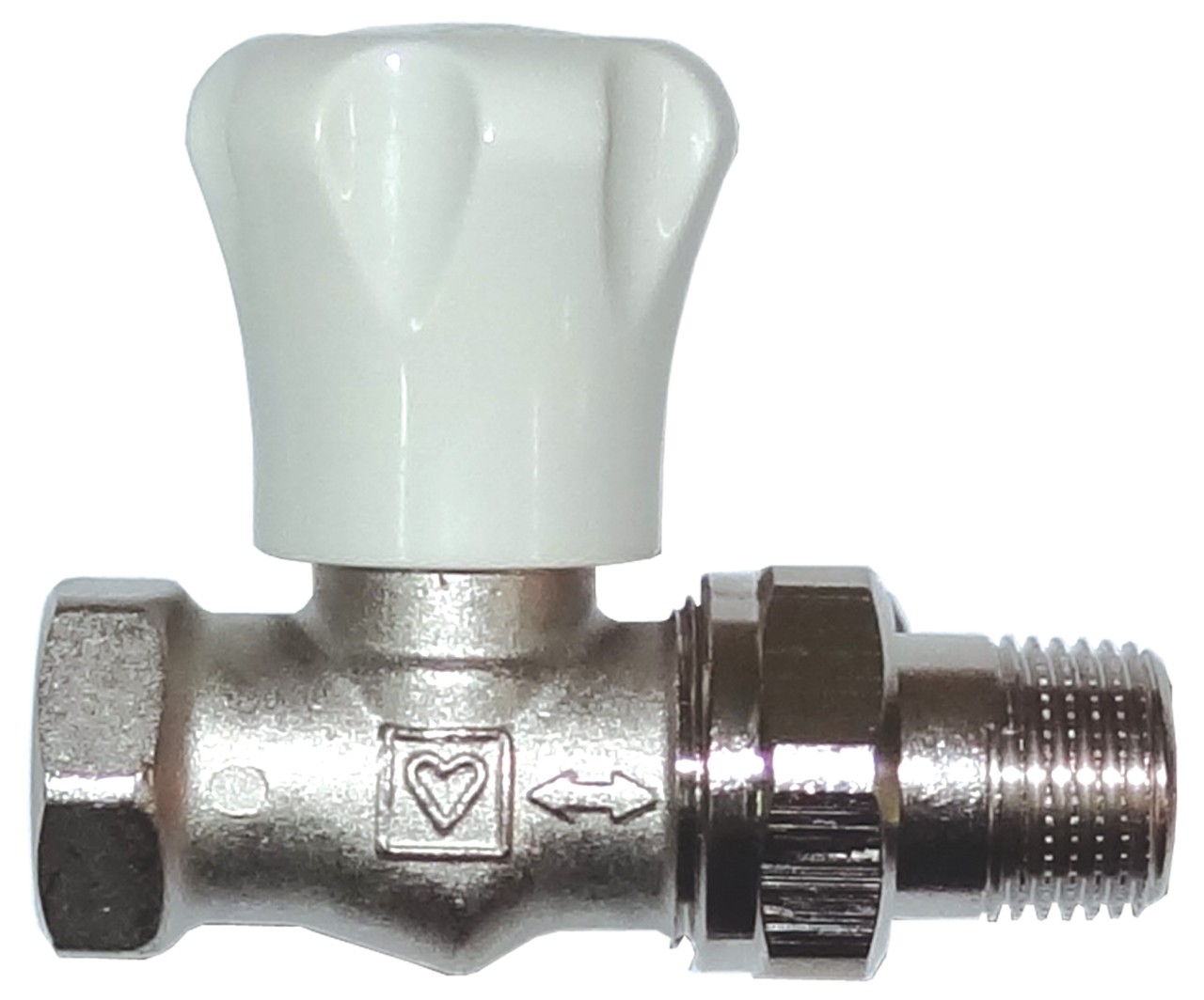 Robinet tur HERZ FE 1/2" drept, cu ventil