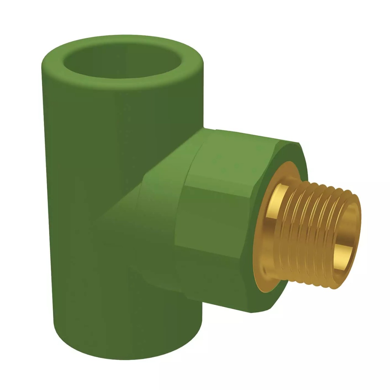 Teu PPR, Ø 20 - 1/2 E, PN25, verde