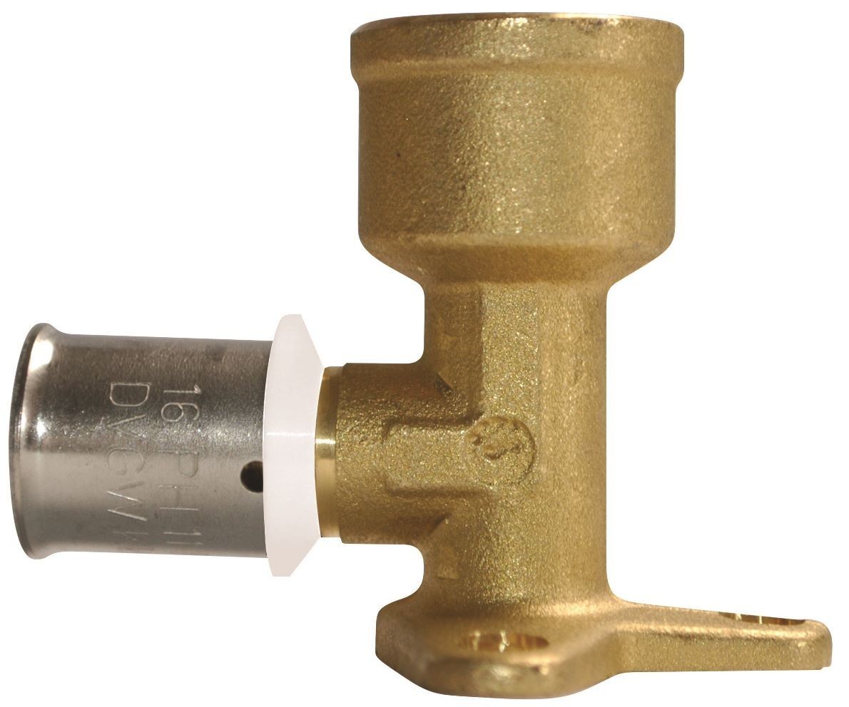 Carcasa sanitara cu racord prin presare multistrat HERZ 20 x 3/4"