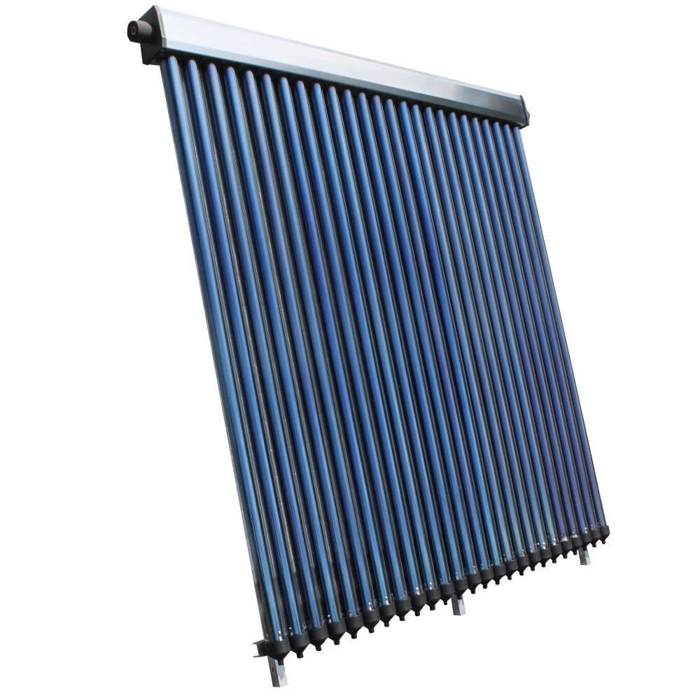 Colector solar cu 25 tuburi vidate echipate cu heat-pipe, Panosol