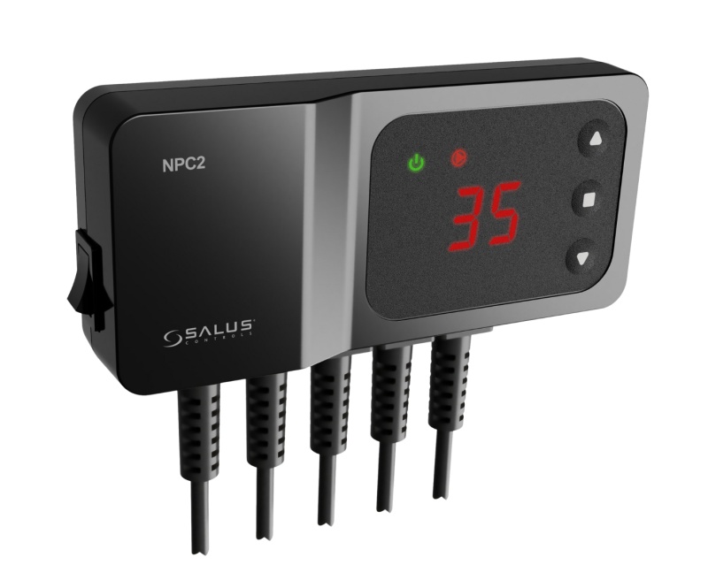 Controler Salus NPC2, pentru pompa circulatie AT si pompa alimentare boiler cu acumulare ACM