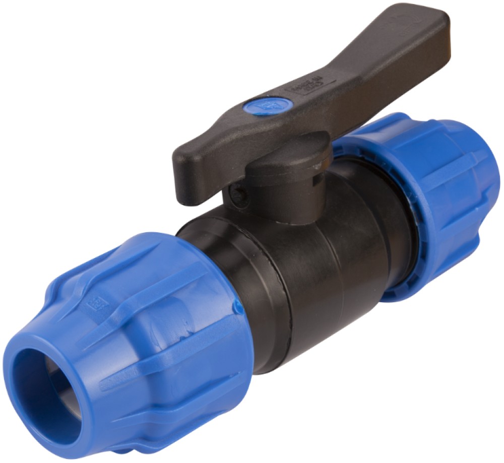 Robinet PEHD, Ø20 mm, PN16