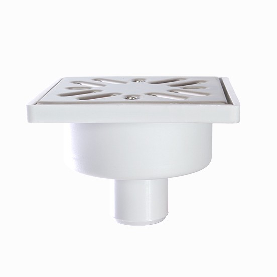 Sifon pardoseala vertical Ø32 mm, 100 x 100 mm, gratar inox, STYRON STY509RM