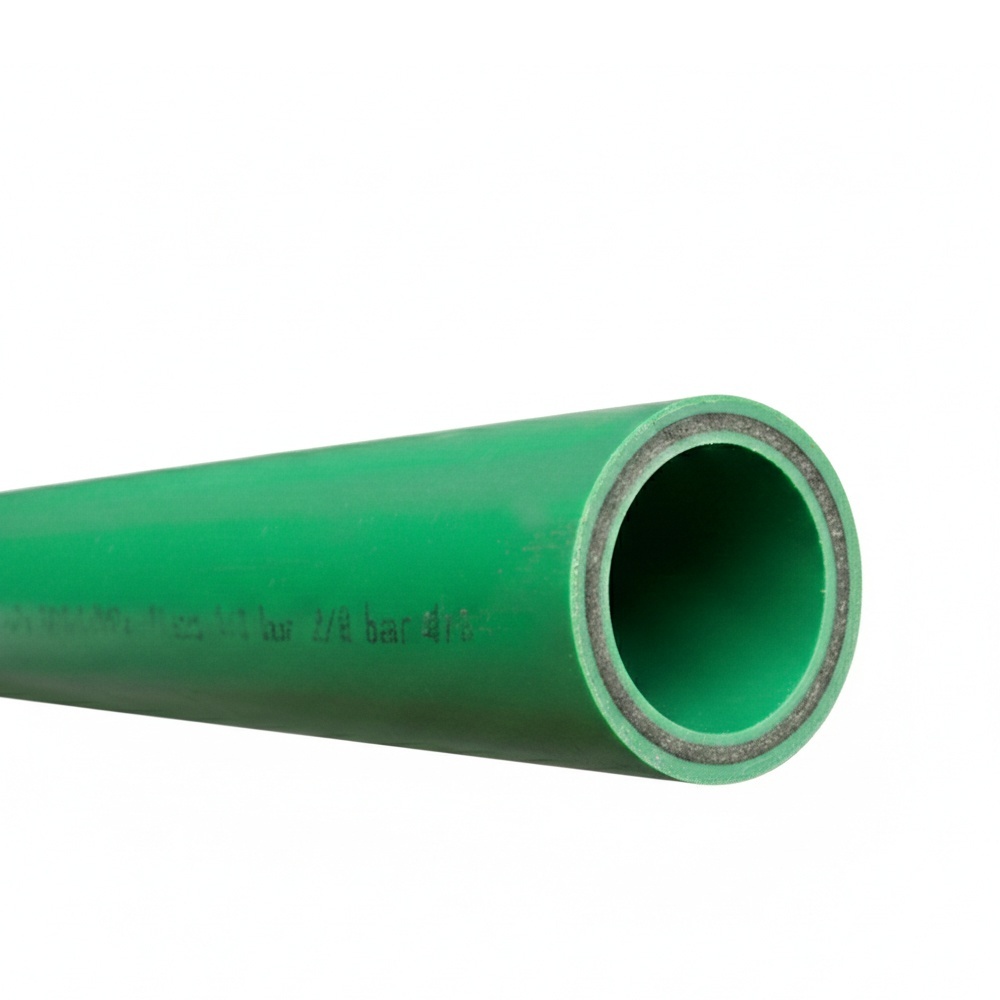 Teava PPR, Ø63, fibra composita, PN20, verde