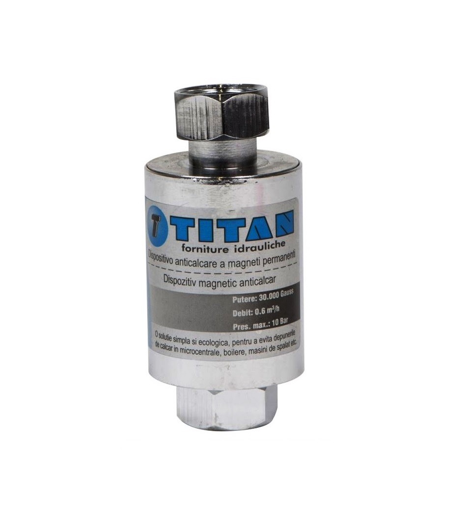 Filtru magnetic TITAN 1/2" anticalcar