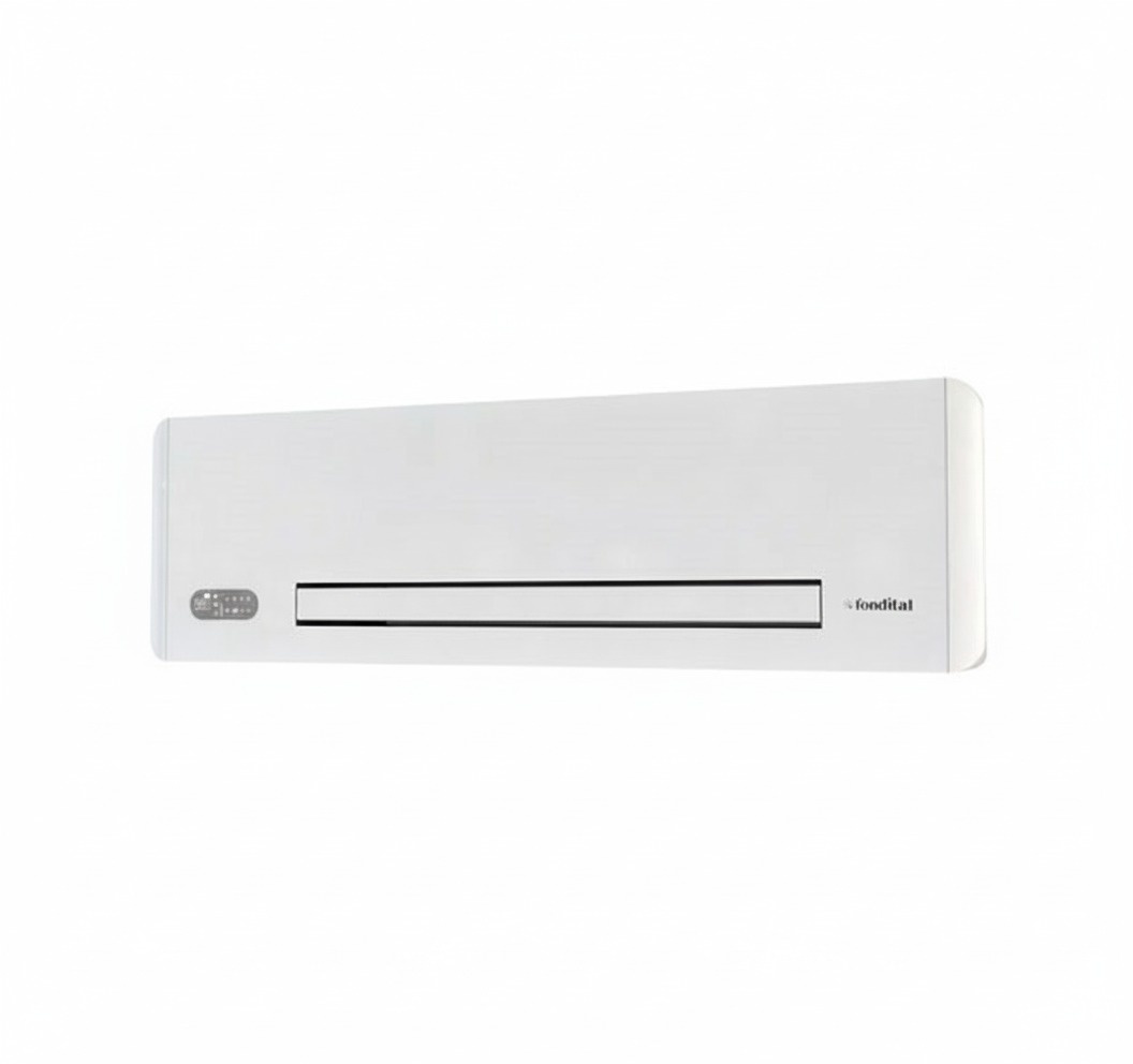 Ventiloconvector split de perete inalt, Fondital Aural Split 60, design modern si elegant, 1127 x 335 x 128 mm, Alb
