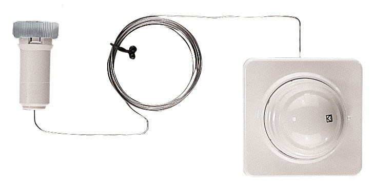 Cap termostatic HERZ M28 x 1.5 comanda la distanta, punct confort, sistem anti-inghet
