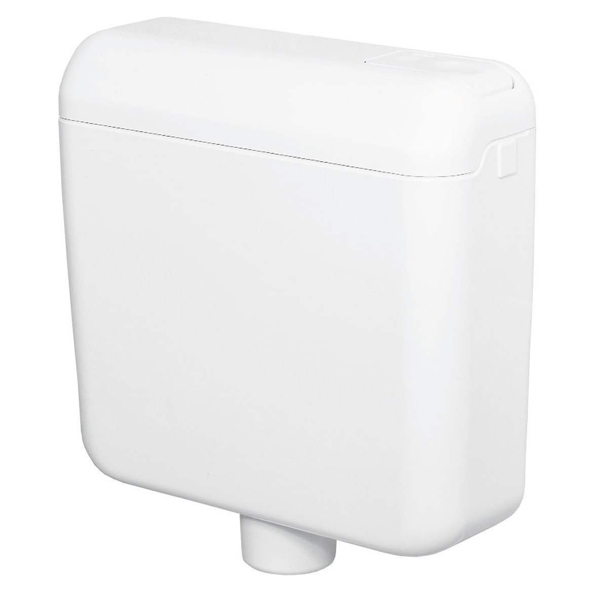 Rezervor WC Laguna, montaj la semi-inaltime, actionare start-stop, alimentare laterala, 9 litri