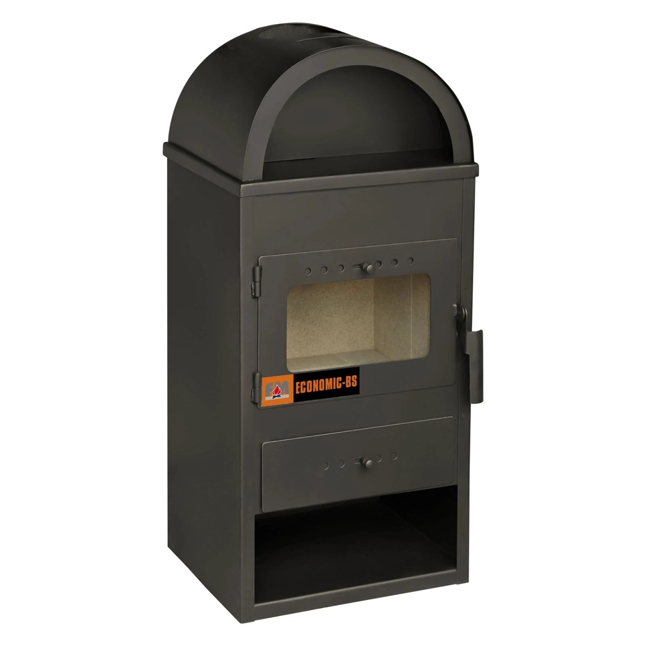 Semineu pe lemne, brichete, carbune Economic BS 9 kW