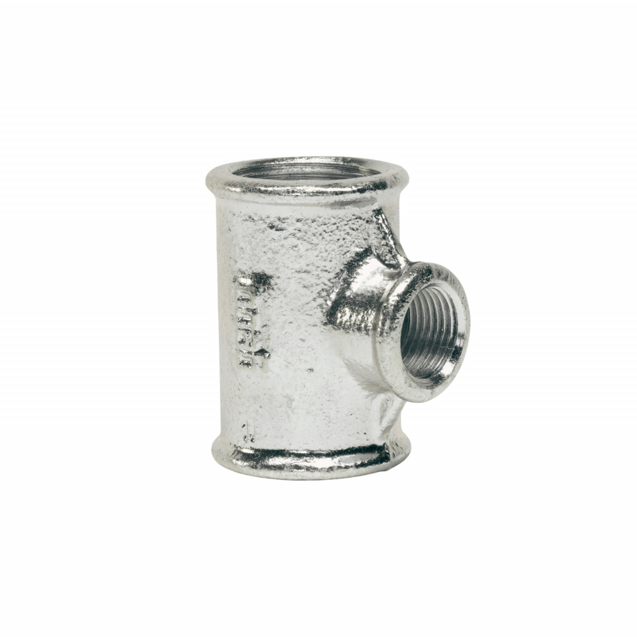 Teu redus zincat GEBO, FFF Ø1 1/2"- 1" - 1 1/2"