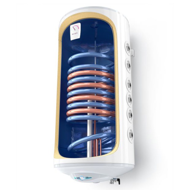 Boiler termoelectric cu 2 serpentine Tesy BiLight GCV7/4S (L) 150 44 20 B11 TSRCP2, 150 litri, 2000 W, serpentina pe stanga, Clasa C