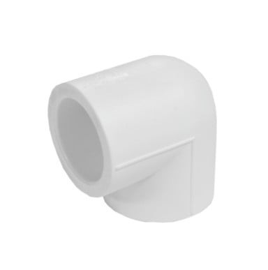 Cot teava PPR alb, Ø 40 mm, 90 grade, PN25