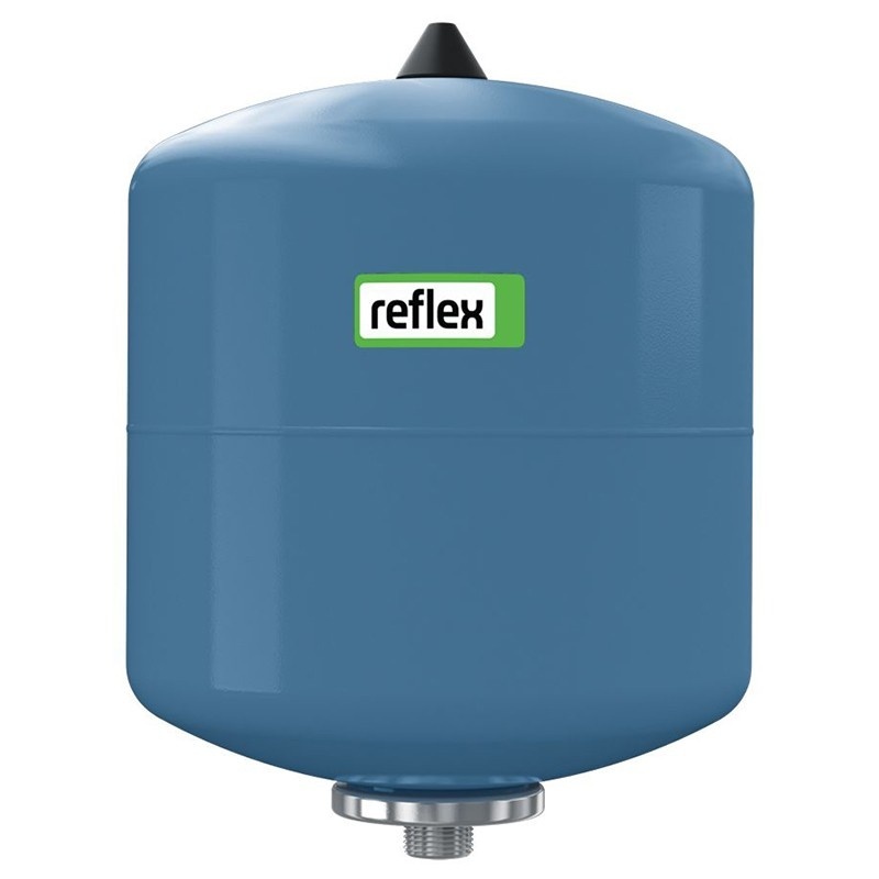 Vas expansiune Reflex 18 litri cu membrana, fara circulatie interna, pentru instalatii sanitare, Ø 280 mm, 3/4", 10 bar, Albastru