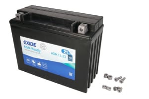 Baterie AGM EXIDE 12V 21Ah 350A R+ Maintenance free 205x86x162mm Started YTX24HL-BS fits: ARCTIC CAT PROWLER; BOMBARDIER TRAXTER; CAN-AM SPYDER; DUCATI GTL, GTV, SPORT 250-1800 1974-