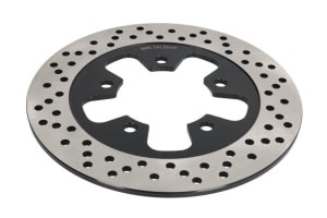 Disc de frana fix spate, 230/82x6mm 5x104mm, fitting hole diameter 10,5mm, height (spacing) 0 (european certification of approval: no) compatibil: KAWASAKI ZX-7R 750H (Stinger)/750J/750L/750P (Ninja)/900B (Ni