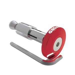 Capace ghidon BarEnds 2 CNC 13; 18 colour: Red, (ghidon 22mm)
