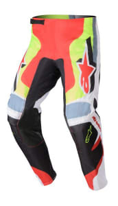 Pantaloni OffRoad ALPINESTARS MX FLUID AGENT culoare black/fluorescent/red/white/yellow, mărime 28