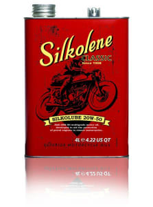 Ulei Motor 4T SILKOLENE Silkolube 20W50 4l, API SF Mineral recommended for classic and historical motorbikes