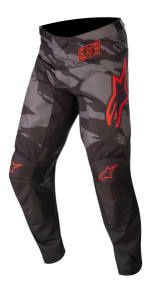 Pantaloni OffRoad ALPINESTARS MX RACER TACTICAL culoare black/camo/fluorescent/grey/red, mărime 28