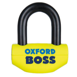 Anti-furt disc frână Boss OXFORD colour yellow 116mm x 96mm mandrel 16mm