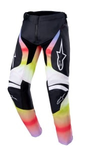 Pantaloni OffRoad ALPINESTARS MX YOUTH RACER SEMI culoare black/blue/pink/white/yellow, mărime 26