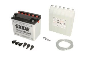Baterie Acid/Dry charged with acid/Starting EXIDE 12V 19Ah 190A R+ Maintenance electrolyte included 175x100x155mm Dry charged with acid YB16L-B fits: KAWASAKI GPZ 1000/110