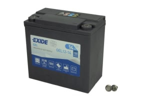 Baterie Gel EXIDE 12V 14Ah 150A L+ Maintenance free 150x87x145mm Started GEL12-14 fits: BMW C, F, G, HP, K, R; HUSQVARNA NUDA, TR; KTM SUPER ADVENTURE, SUPER DUKE 647-1301 08.95-
