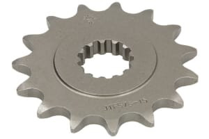Pinion față oțel, tip lanț: 520, număr dinți: 15, compatibil: YAMAHA FZR, XTZ 400/750 1988-1998