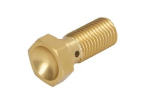 Șurub conductă frână M10x1,25, colour: Golden (for 1 pipe)