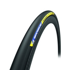 Anvelopă bicicletă asfalt MICHELIN 700X25C (eTRTO size 25-622) POWER TIME TRIAL (TPI 180) PREMIUM RACING LINE tube type Sidewall BLACK