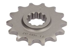 Pinion față oțel, tip lanț: 420, număr dinți: 14, compatibil: HUSQVARNA TC; KTM SX 60/65 1998-