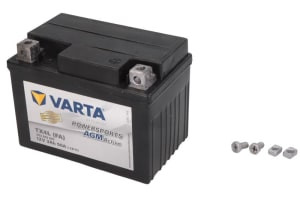 Baterie AGM/Starting VARTA 12V 3Ah 50A R+ Maintenance free 113x70x86mm Started YTX4L-BS fits: AEON COBRA, MINIKOLT, REVO; ARCTIC CAT DVX, Y-12; BETA AFRIKA, ALP 4T, KR, QUADRA, SUPERMOTO 25-650