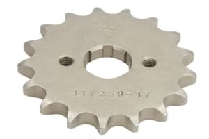 Pinion față oțel, tip lanț: 428, număr dinți: 17, compatibil: HONDA CB, CD, CG, CM, EZ, MTX, NX, XL 90-185 1973-2008