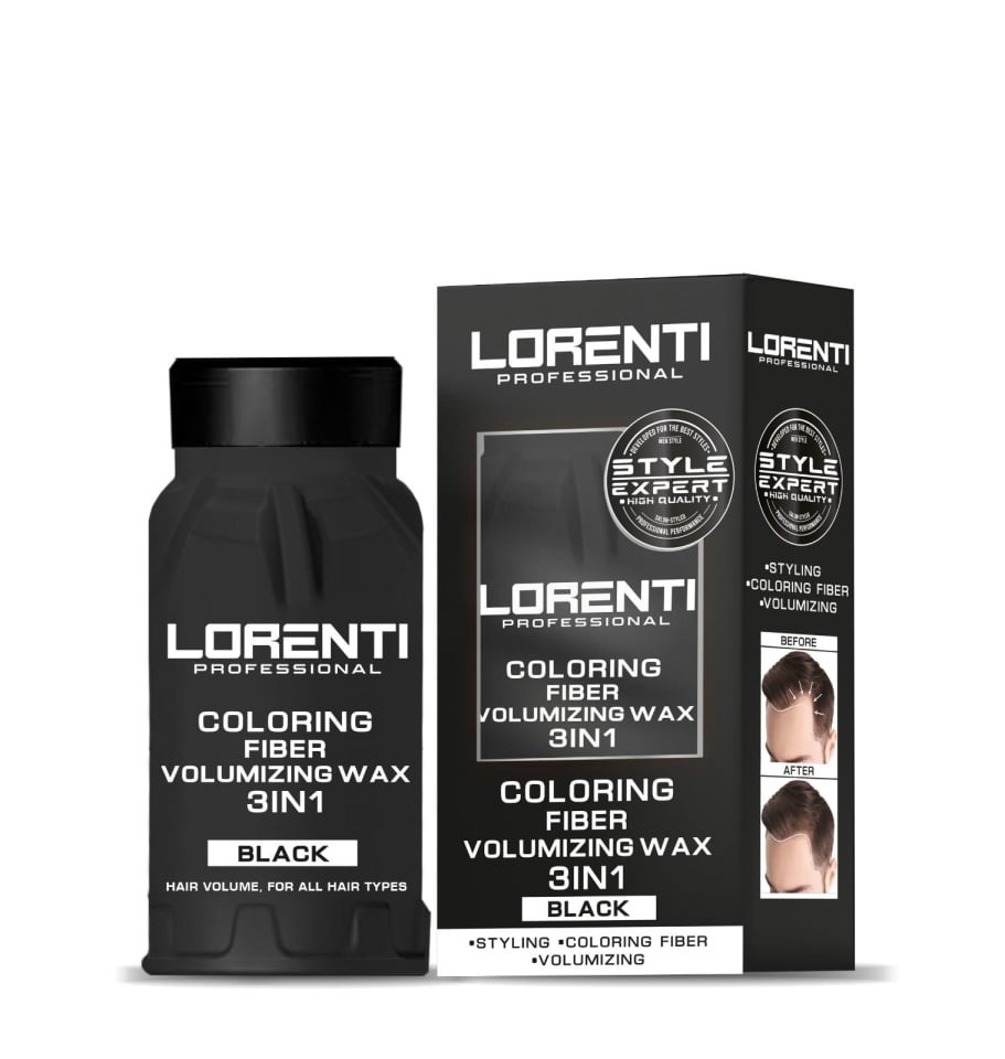 Fibre pentru par Lorenti Color Fibers 30g - Negru
