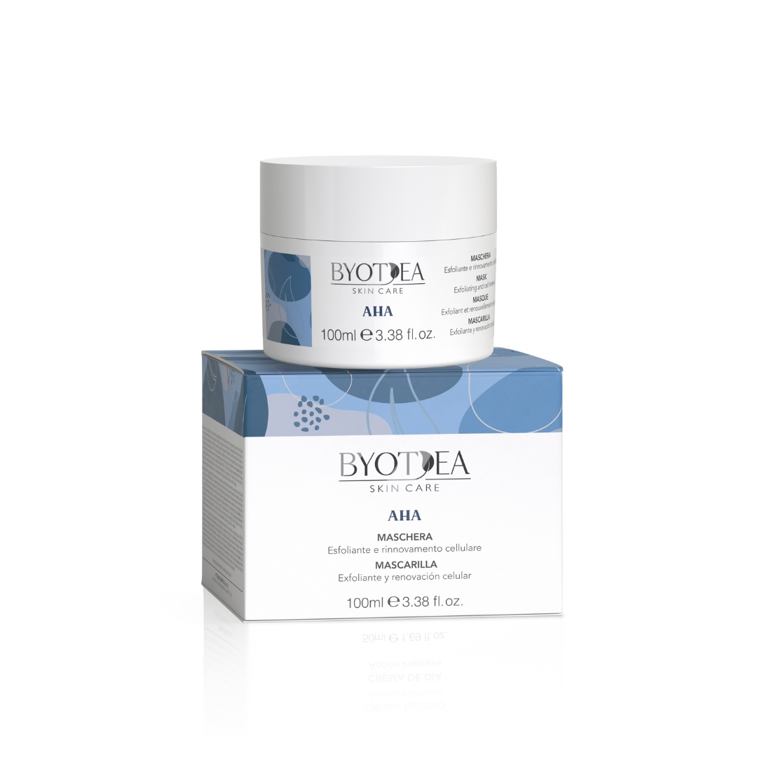 Mască Exfoliantă Pentru Combaterea Petelor Si A Semnelor Post-Acneice, Byotea AHA 100ml