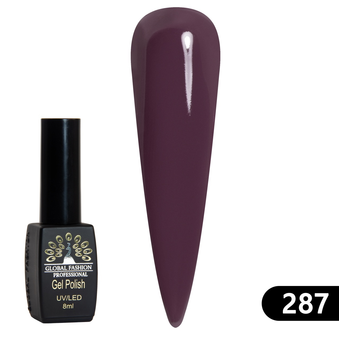 Oja semipermanenta BLACK ELITE, 8 ml, 288 - TPO Free