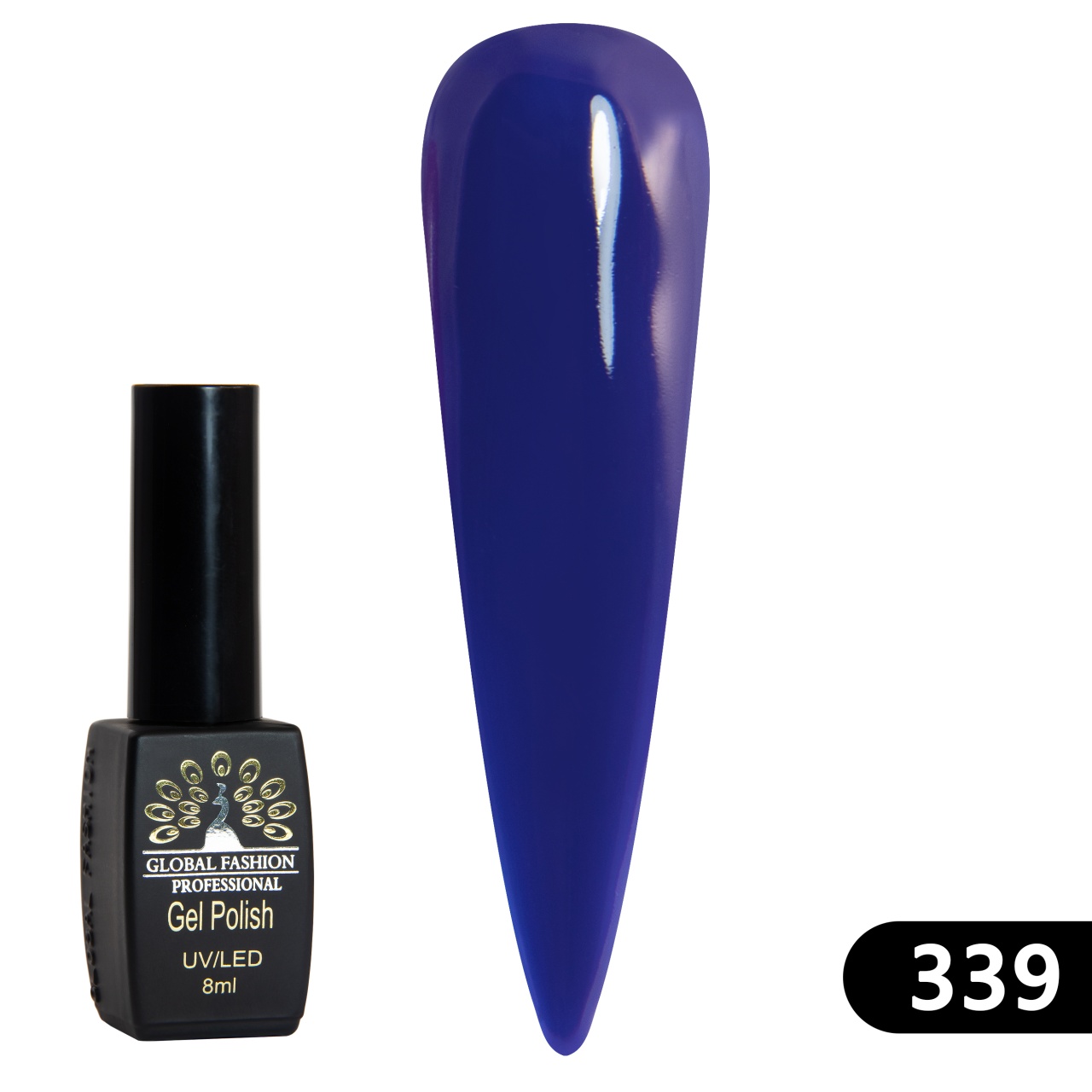 Oja semipermanenta BLACK ELITE, 8 ml, 339 - TPO Free