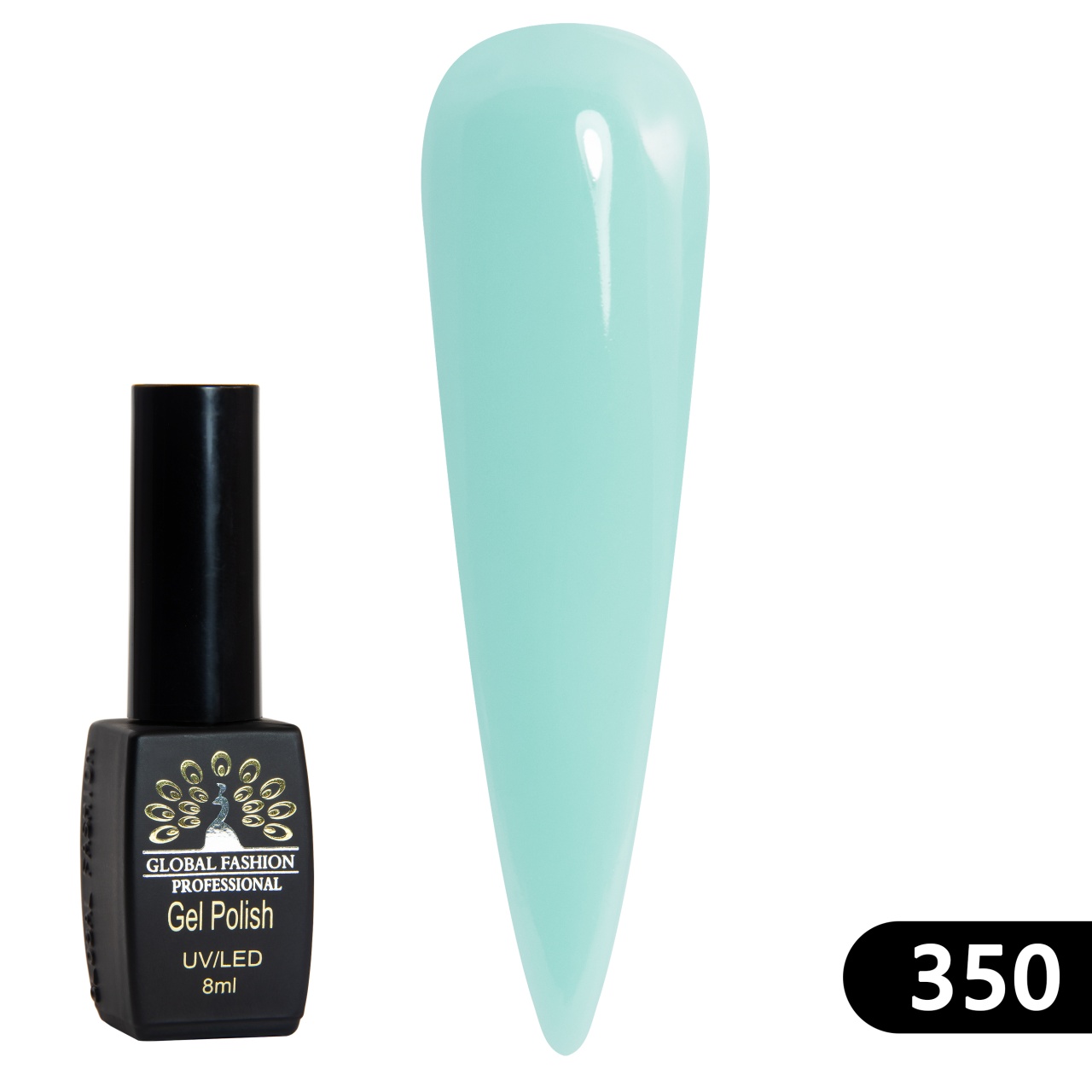 Oja semipermanenta BLACK ELITE, 8 ml, 350 - TPO Free