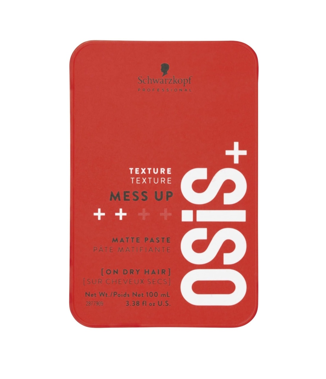 Pastă Modelatoare Matifiantă Cu Fixare Medie Schwarzkopf Professional Osis Mess Up 100ml