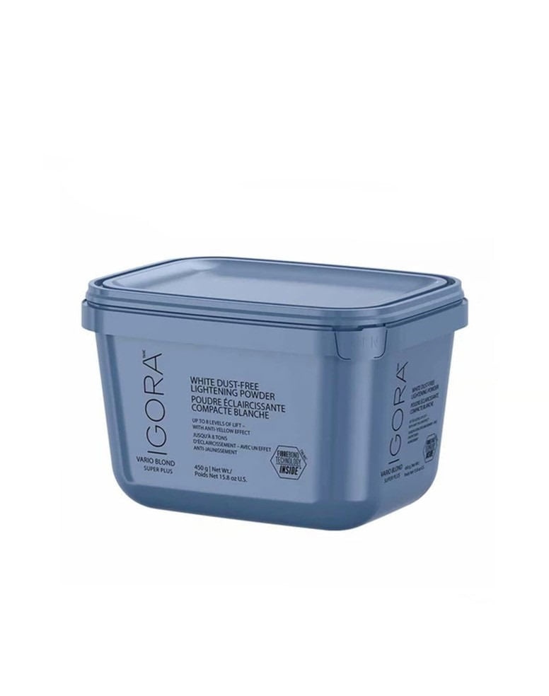 Pudră Decolorantă Cu Deschidere Până la 8 Tonuri Schwarzkopf Professional Igora Royal Vario Blond Super Plus 450g