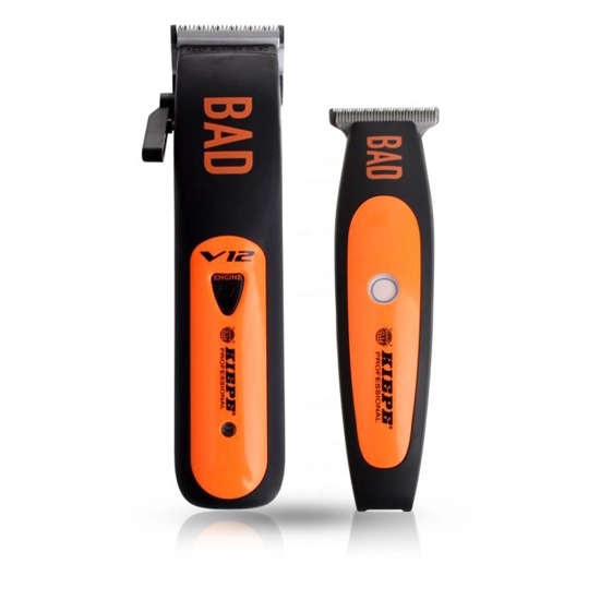 Set Kiepe Bad Combo Cordless Masina de tuns Superfast v12+ 6335 si Masina de contur Zero Estremo EVO 6330