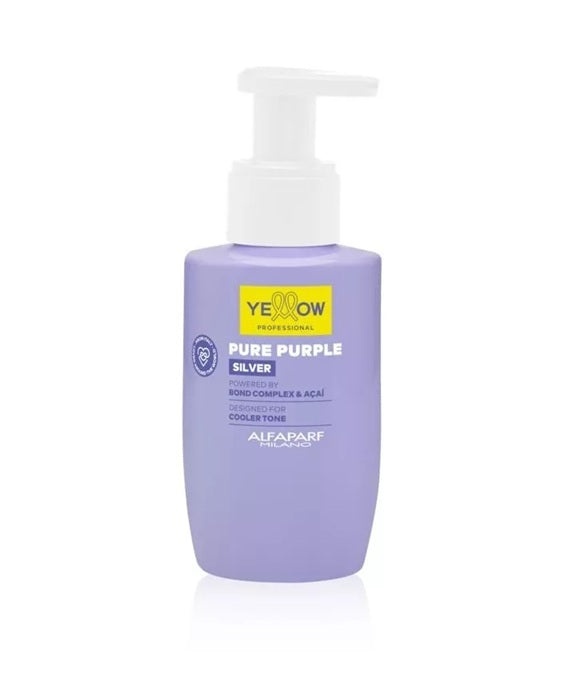 Yellow Professional Silver Violett Farb-Booster 100ml – Pigmenți Purpurii pentru Blond Perfect, Strălucitor și Răcoros