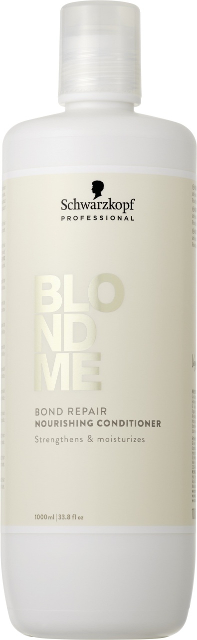 Balsam Hrănitor Schwarzkopf BLONDME Bond Repair – Hidratare Instantă & Descurcare pentru Părul Blond Fragil