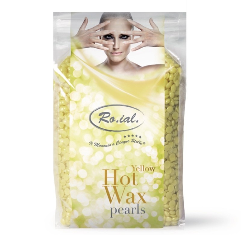 Ceara de epilat elastica Roial Yellow perle 800gr