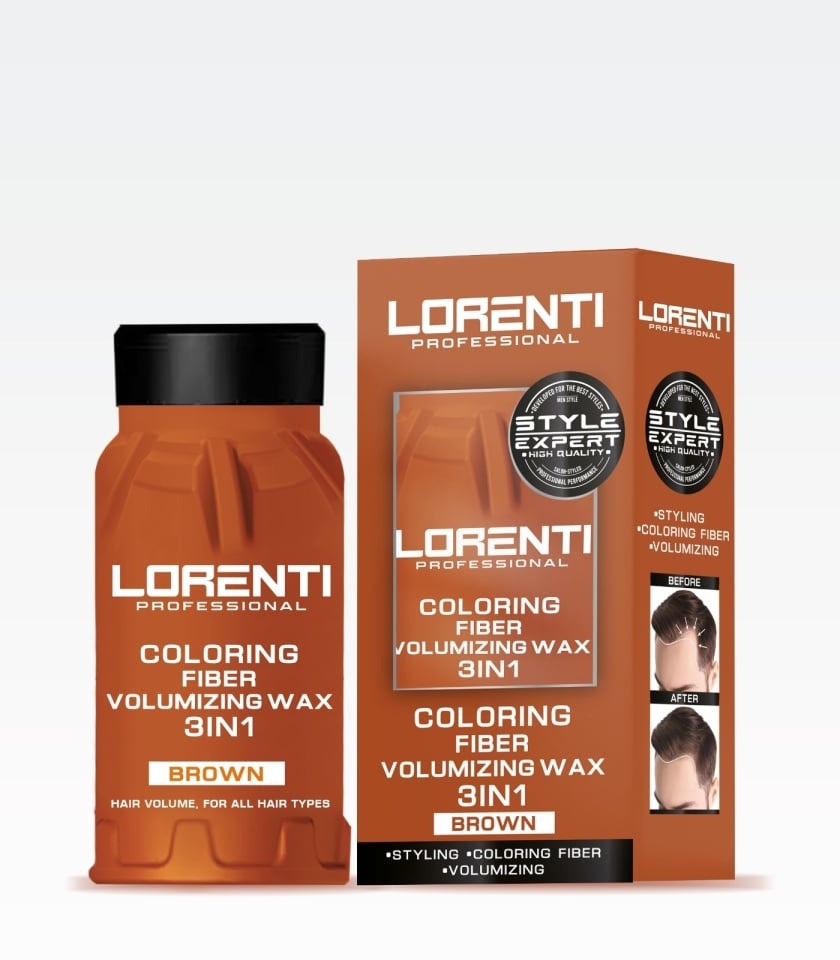 Fibre pentru par Lorenti Color Fibers 30g - Maro