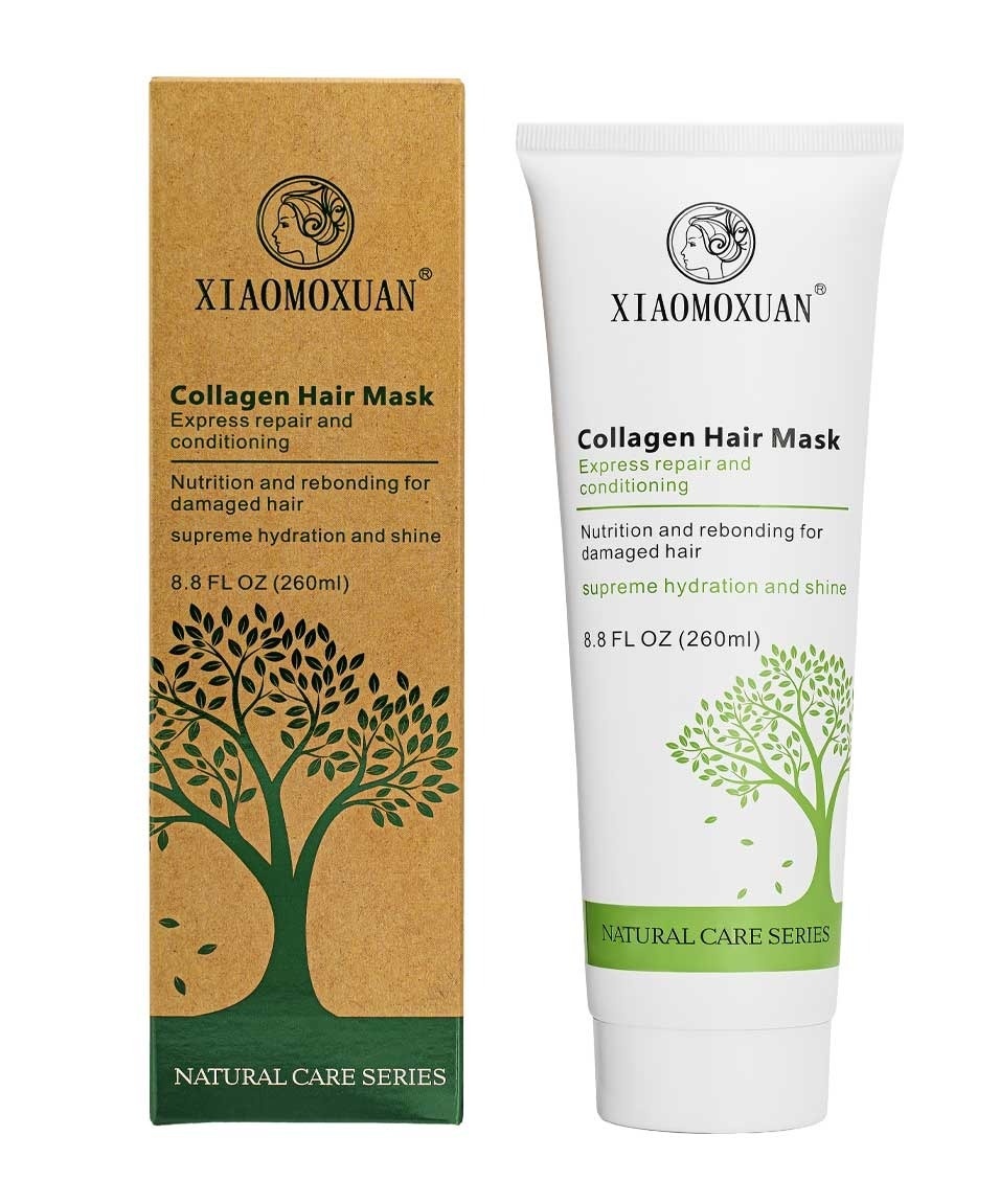 Masca Xiaomoxuan M260 - Colagen Hair Mask 260 ml - Restaureaza, Hidrateaza si Stimuleaza Cresterea Parului
